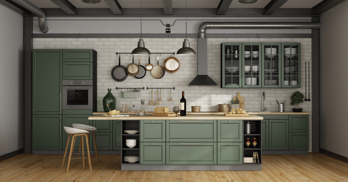 Top 5 Green Kitchen Cabinet Designs to Revitalize Your Home’s Heart