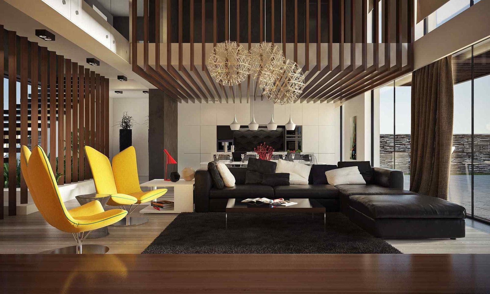 5 Stunning Double-Height Living Room Design Ideas