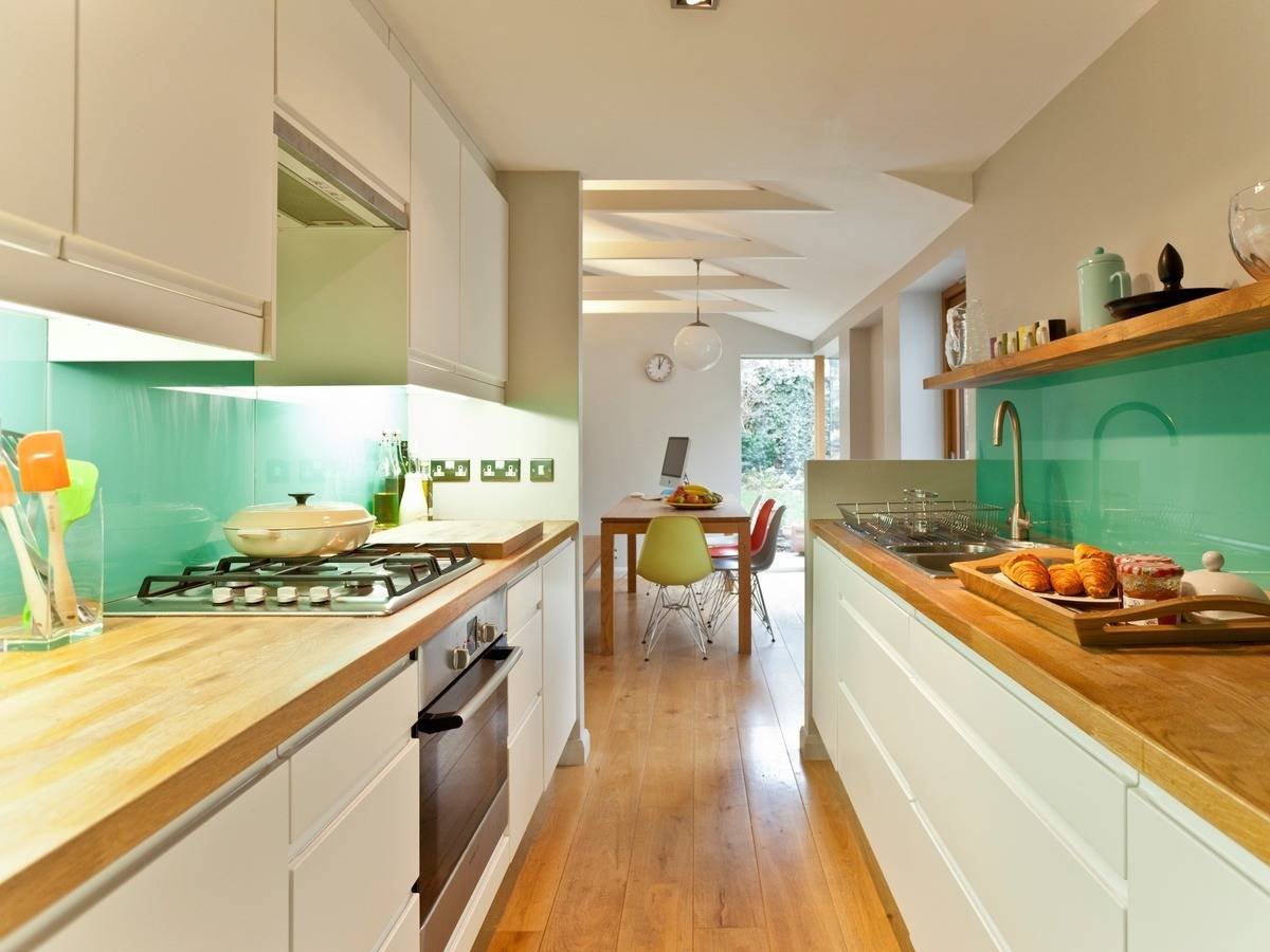 How to use corners and narrow spaces in the kitchen