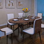 dining table design oval shape