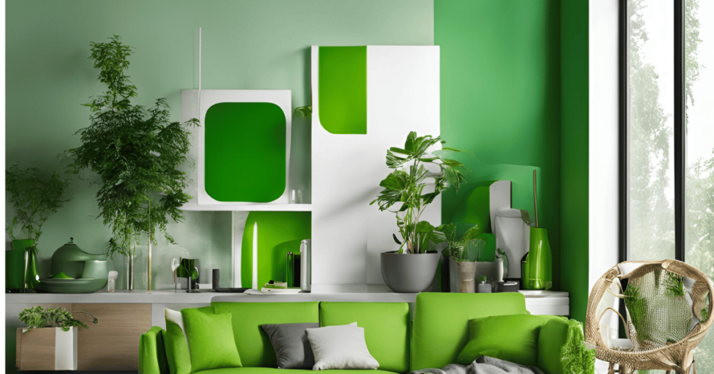 Vibrant Greens colour ideas for home