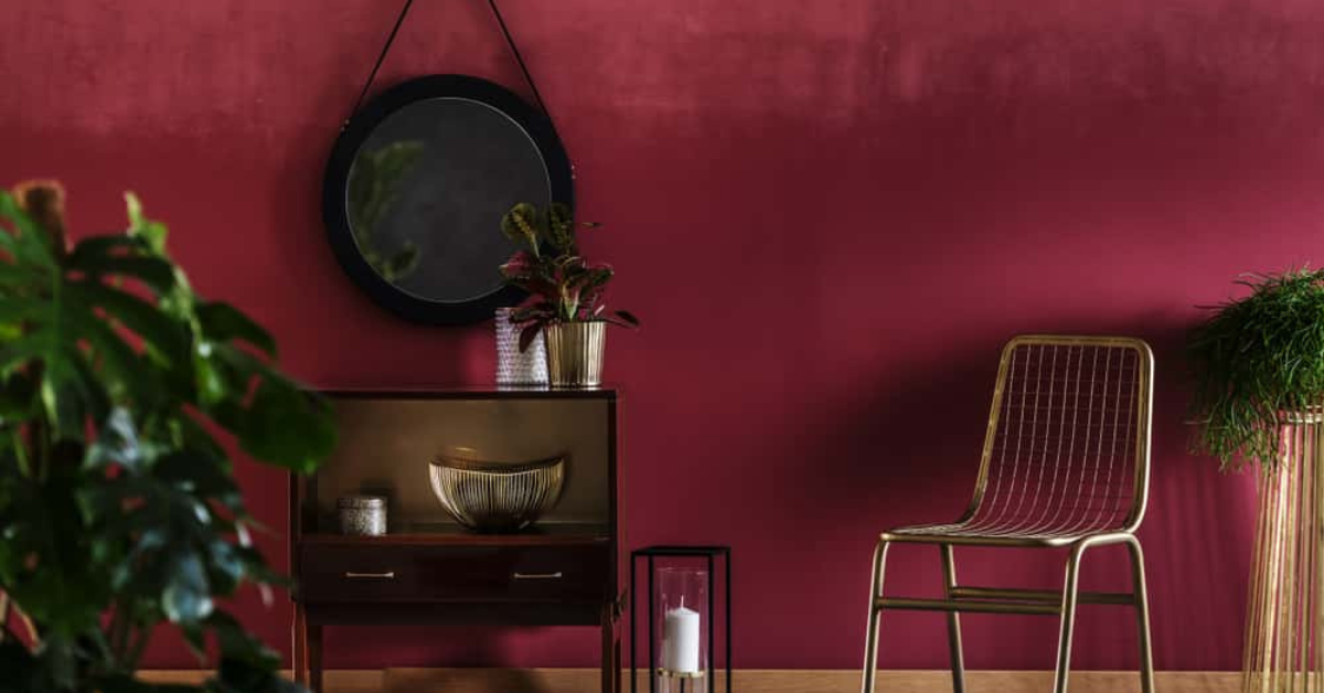 5 Wine Colour Wall Paint Ideas for Your Space