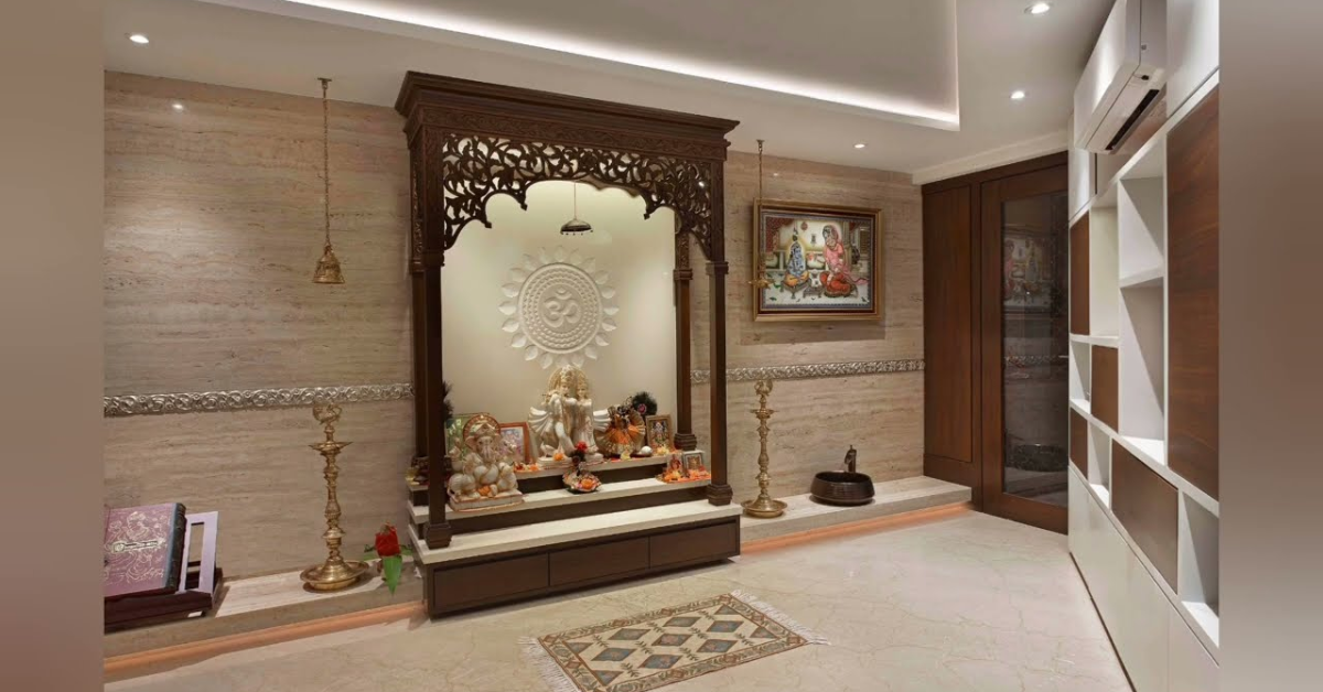 mandir direction in home